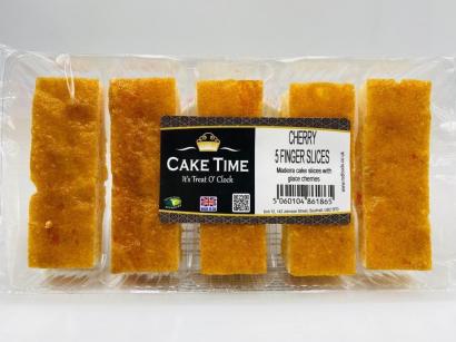 {Cake Time} Cherry Finger Slices 