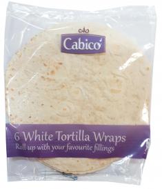 {Cabico} White Tortilla Wraps